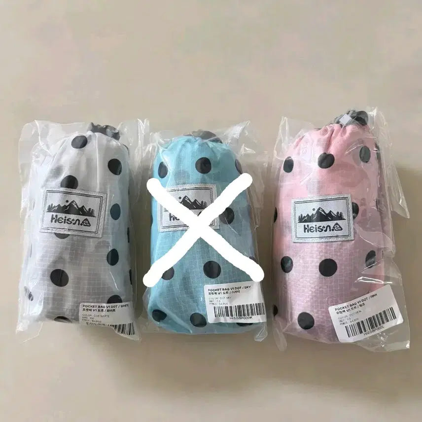 [BUNJANG] Highsan Dot Backpack White/Pink / 하이산 도트 백팩 화이트 핑크