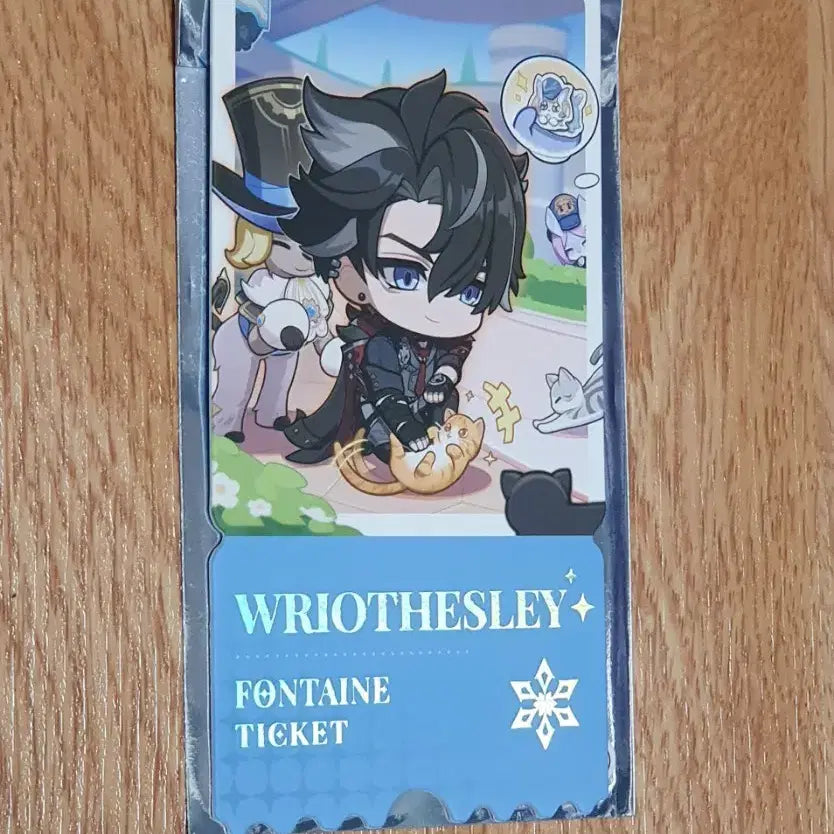 [BUNJANG] Genshin Impact Cafe Ryosley Ticket / 원신 카페 한정 랜덤 특전 라이오슬리 티켓