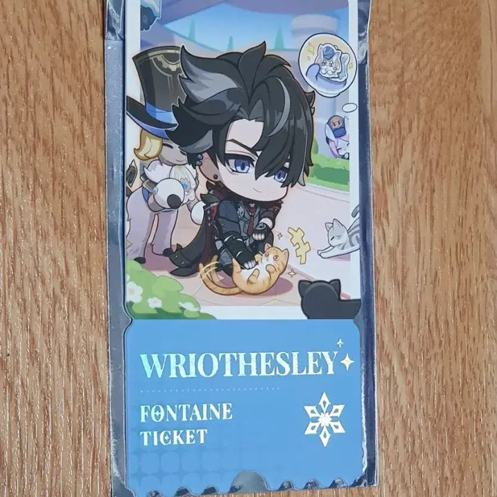 [BUNJANG] Genshin Impact Cafe Ryosley Ticket / 원신 카페 한정 랜덤 특전 라이오슬리 티켓