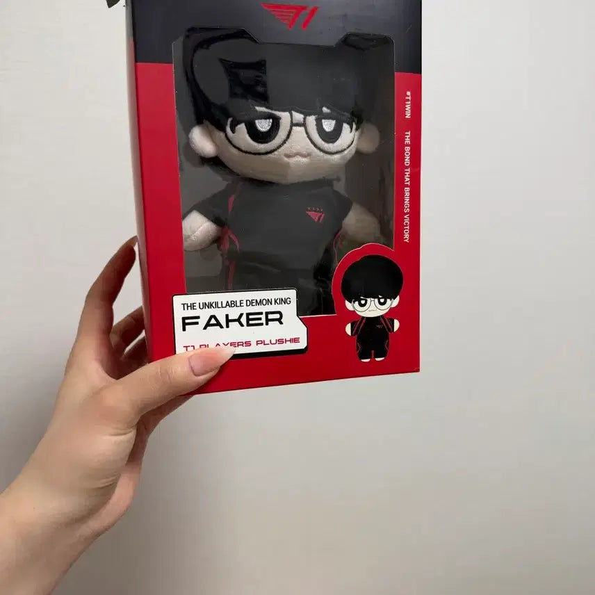 [BUNJANG] T1 Faker 2024 Plush Doll / 24티원 페이커 인형