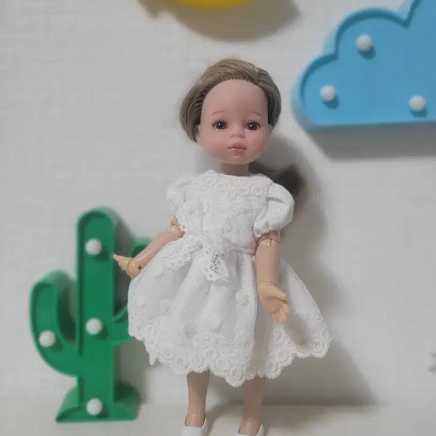 [BUNJANG] Mini Reina White Dress / 미니레이나 원피스