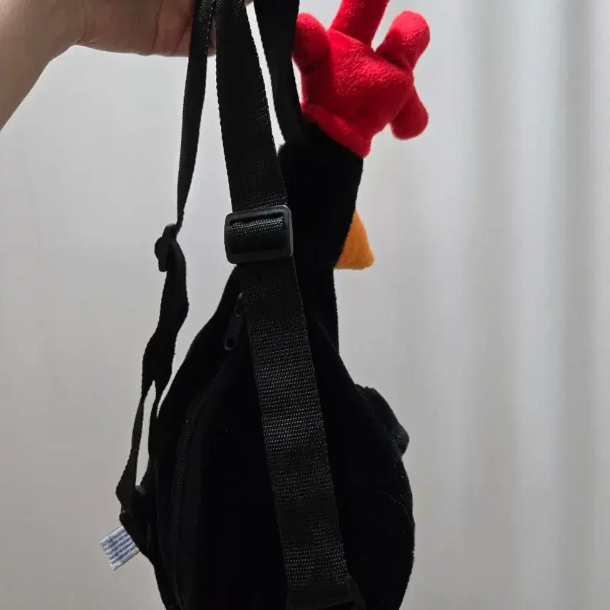 [BUNJANG] Wallace &amp; Gromit McGrew Penguin Plush Backpack Bag / 월레스와그로밋 고전 맥그로우 펭귄 인형 백팩 가방