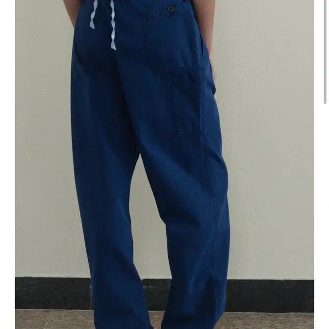 [SOLD OUT] 비아플레인 kurly pocket pants blue