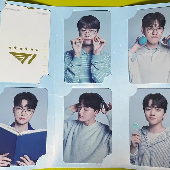 [BUNJANG] T1 Woori Card Photocard Bundle Set / T1 우리카드 포토카드 세트 일괄