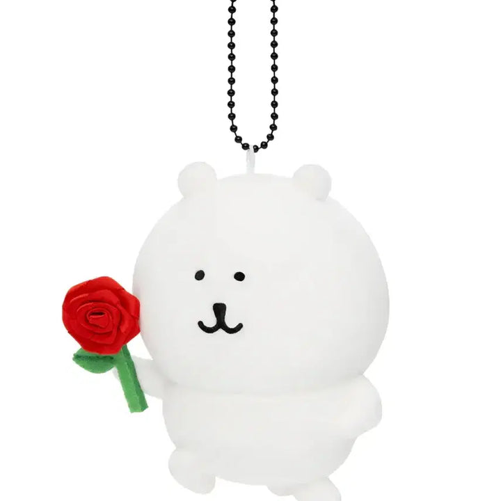 [BUNJANG] Nagano Characters Rose Kuma Mascot Keyring / 정품/새상품)로즈한 나가노의 쿠마 마스코트 키링