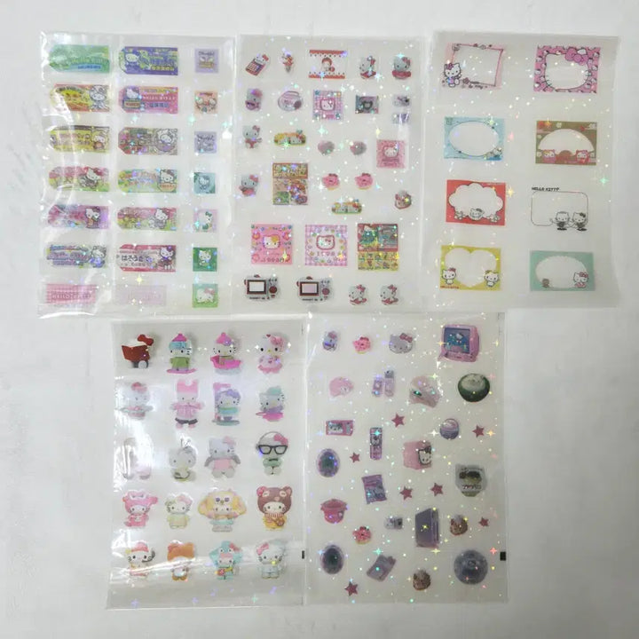 [BUNJANG] Hello Kitty Stickers for Diary Decoration / 키티 스티커 다꾸