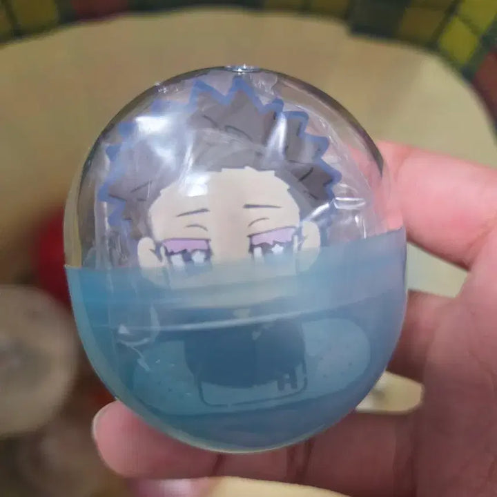 [BUNJANG] Demon Slayer Hakuji Hair Clip Gacha / 귀멸의칼날 하쿠지 헤어클립핀 가챠