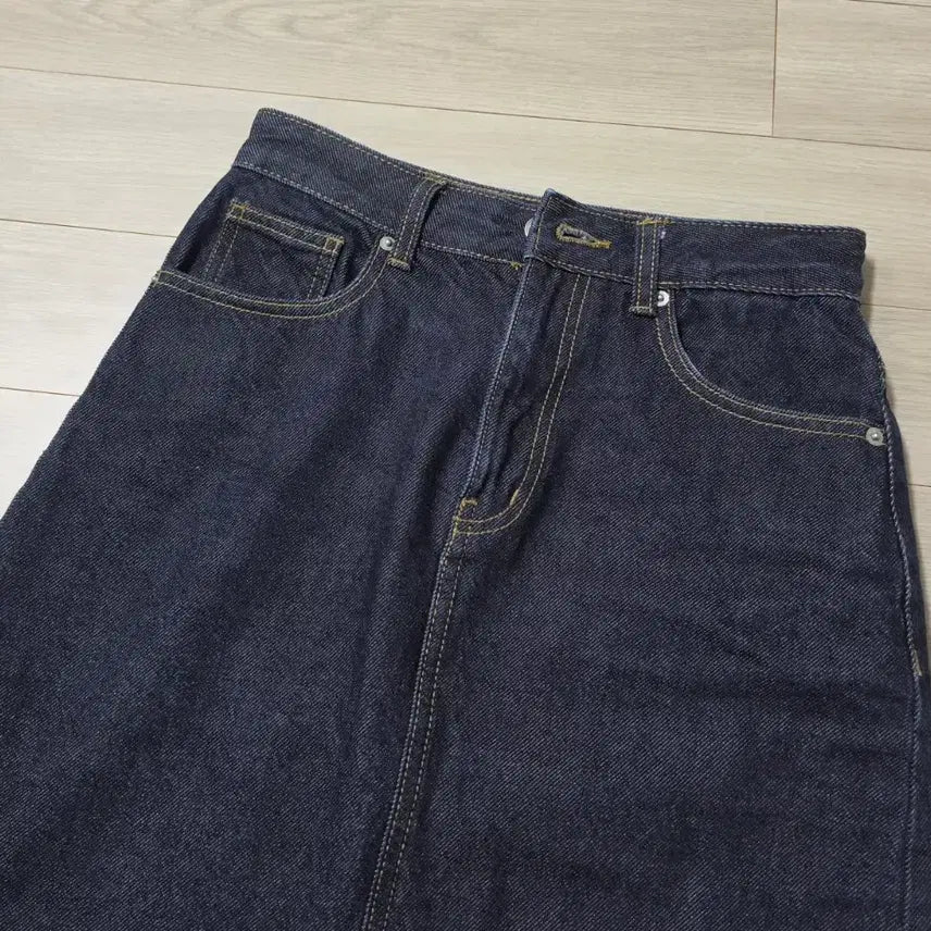[BUNJANG] SPAO Denim Long Skirt Size S / 스파오 데님 롱치마 S