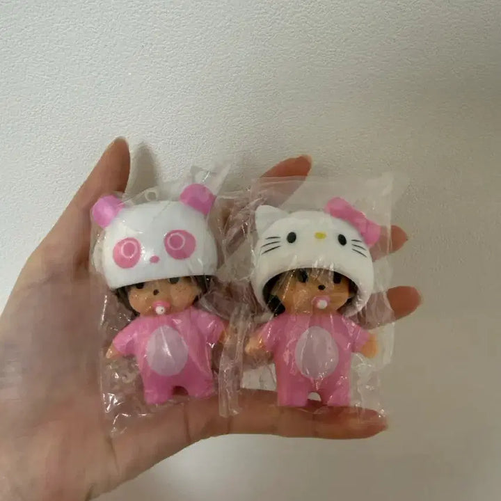 [BUNJANG] Mini Monchhichi Set / 미니몬치치
