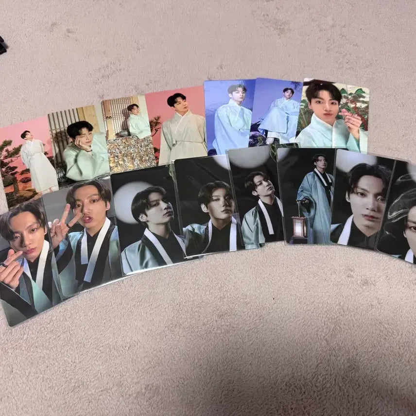 [BUNJANG] BTS Jungkook Dalmajung Mini Photocard Bundle Set / BTS 방탄 정국 달마중 미니포카 드볼 준드볼