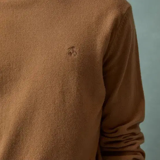 [BUNJANG] Brooks Brothers Wool Cashmere Solid Half-Neck Sweater (Beige) L / 브룩스브라더스 울캐시미어 솔리드 하프넥 스웨터 (베이지) L
