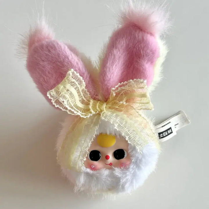 [BUNJANG] Babysleek Double-Sided Mirror V2 Cotton Candy Rabbit / 베이비쓰리 양면거울 v2 솜사탕토끼