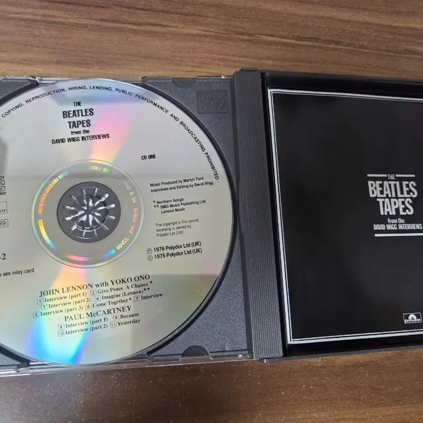[BUNJANG] The Beatles David Wigg Interviews 2 CD Set / 비틀즈 테이프 David Wigg 인터뷰 2 CD