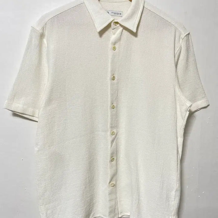 [BUNJANG] ZARA Waffle Loose Fit Half Sleeve Shirt / 95-100 ZARA 자라 와플 루즈핏 반팔 셔츠 정품