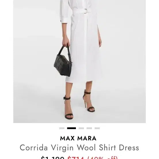[BUNJANG] Max Mara Dress New / 막스마라 원피스 새상품