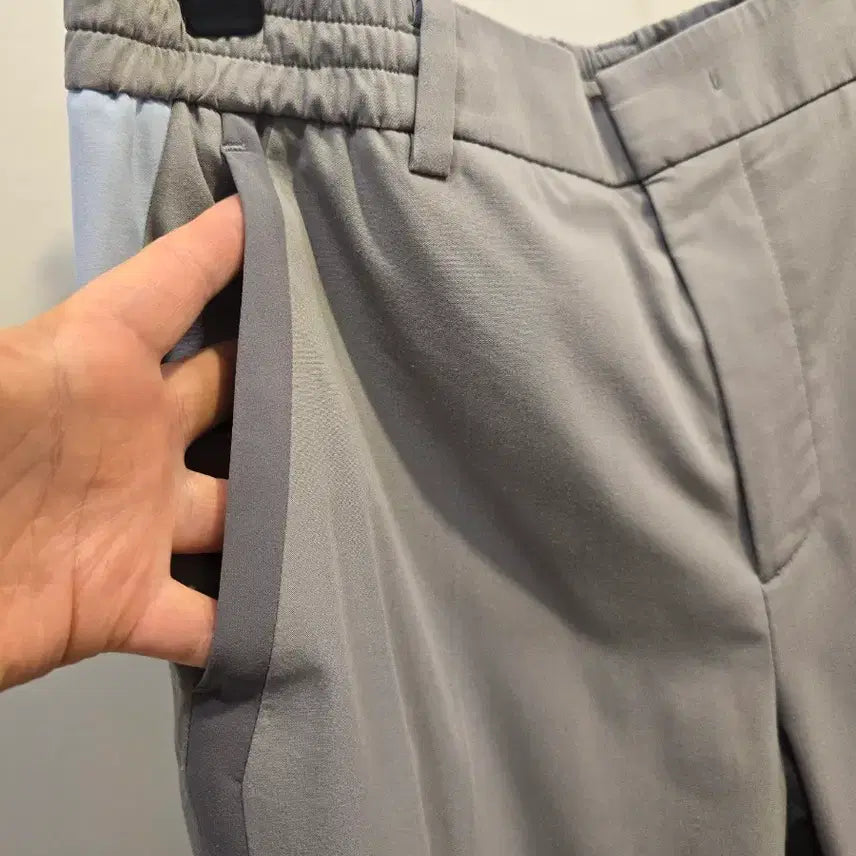 [BUNJANG] SYSTEM Striped Wide Pants / SYSTEM 스트라이프 와이드 팬츠