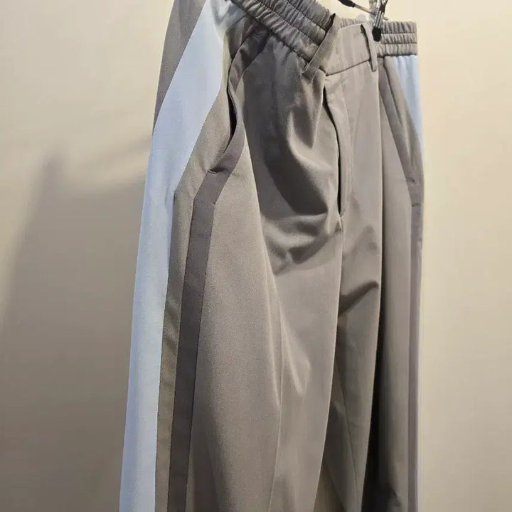 [BUNJANG] SYSTEM Striped Wide Pants / SYSTEM 스트라이프 와이드 팬츠