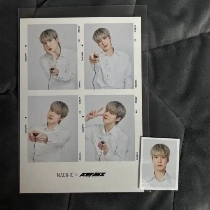 [BUNJANG] ATEEZ Yunho Photobooth Photo Set - Hongjoong, Seonghwa / 에이티즈 윤호 네시픽 네컷 증사 일괄 양도 포토이즘 증명사진 홍중 성화