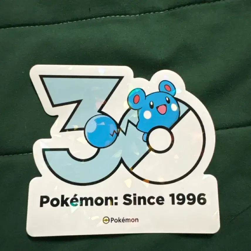 [SOLD OUT] 포켓몬스터 30주년 스티커 루리리