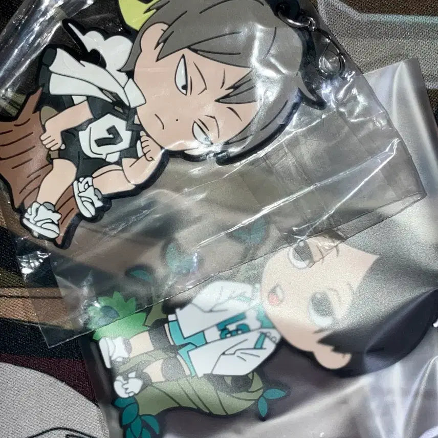[BUNJANG] Haikyuu!! Classic Rubber Strap Keychain Bundle Set / 고전) 하이큐 러버스트랩 고무참 키링 일괄 판매