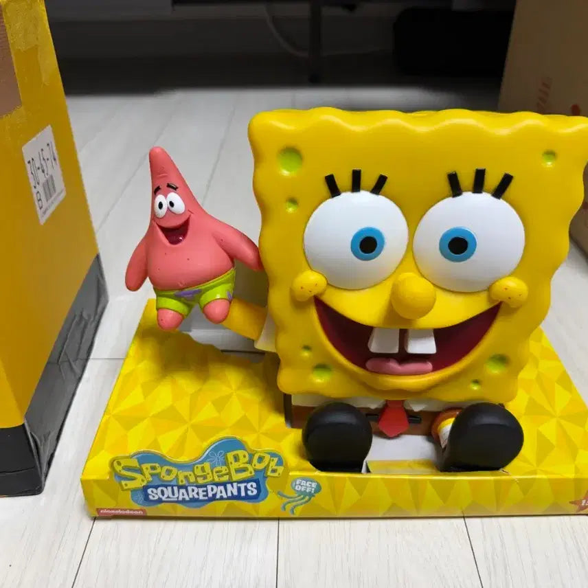 [BUNJANG] Secret Base SpongeBob &amp; Patrick Star Figure Set / 시크릿베이스 스폰지밥 뚱이 피규어