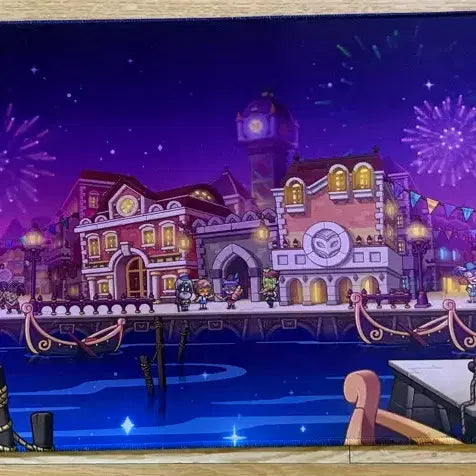 [BUNJANG] MapleStory Re:Zero Large Desk Mat Mousepad / 메이플스토리 레헬른 장패드 마우스패드