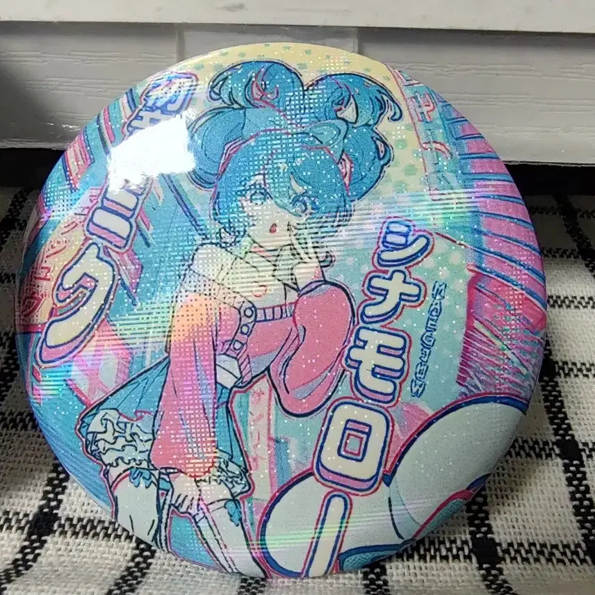[BUNJANG] Hatsune Miku Cinnamonroll Collaboration Set Badge, Keychain, Card, Sticker / 0603할인)하츠네 미쿠 시나몬롤 콜라보 세트 배지2 키링1 지류3
