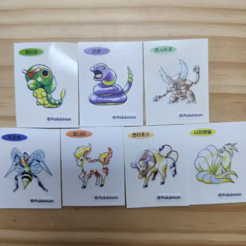 [BUNJANG] Pokemon Artwork Stickers - Seeking Turtle King / 포켓몬스터 아트워크 띠부씰 거북왕으로 교환