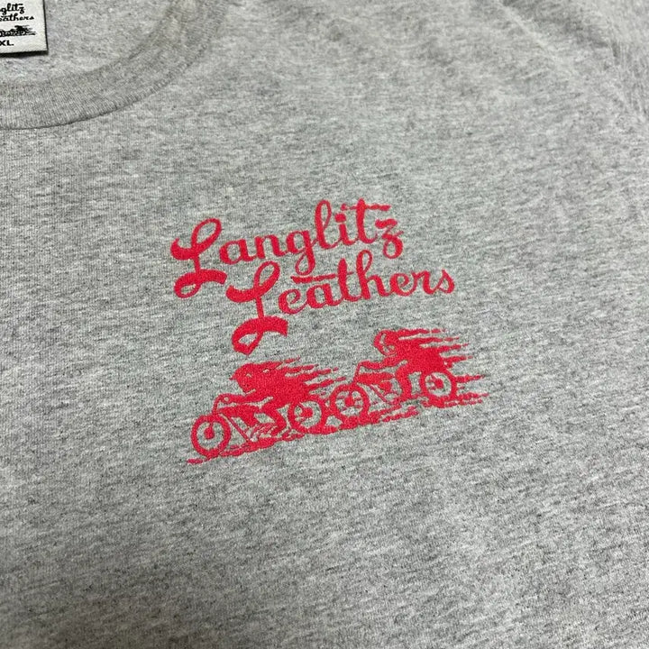 [BUNJANG] Langlitz Leather T-Shirt XL / 랑릿츠레더 랭릿츠레더 반팔티 XL Langlitz leather