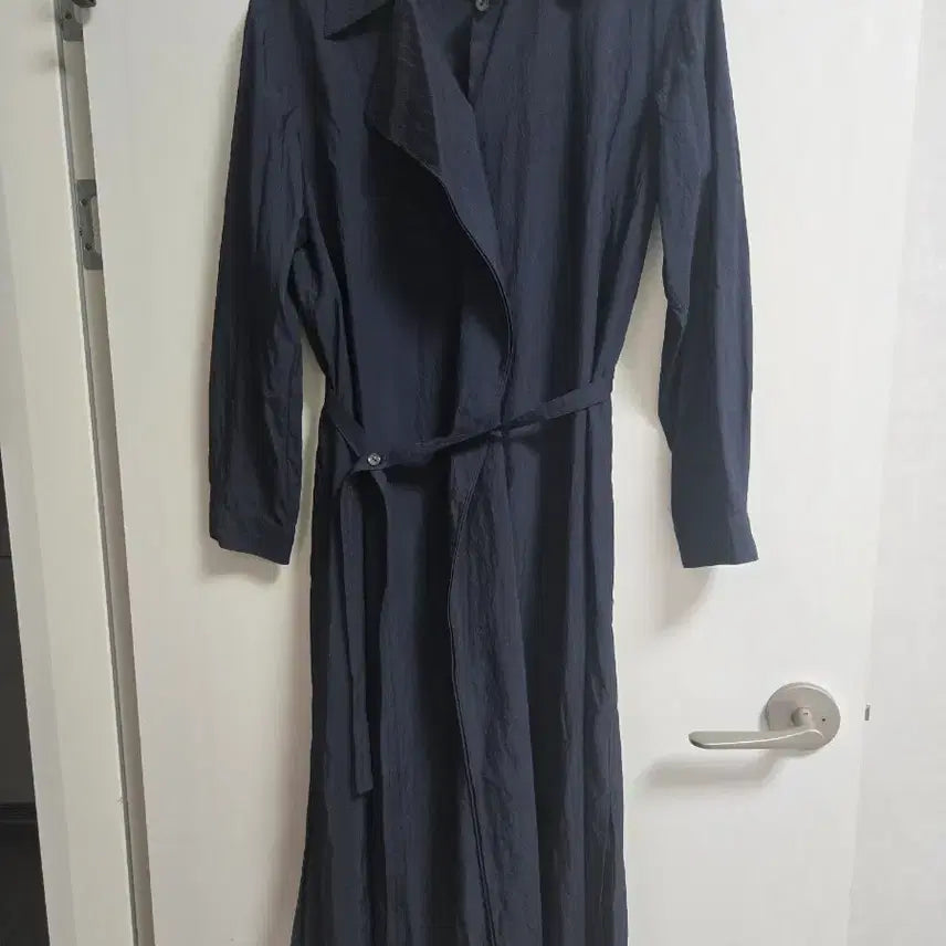 [BUNJANG] System (System) Reto Be T Navy Rayon Nylon Blend Dress / 한섬 레트바이티 원피스