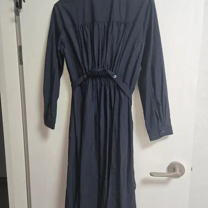 [BUNJANG] System (System) Reto Be T Navy Rayon Nylon Blend Dress / 한섬 레트바이티 원피스