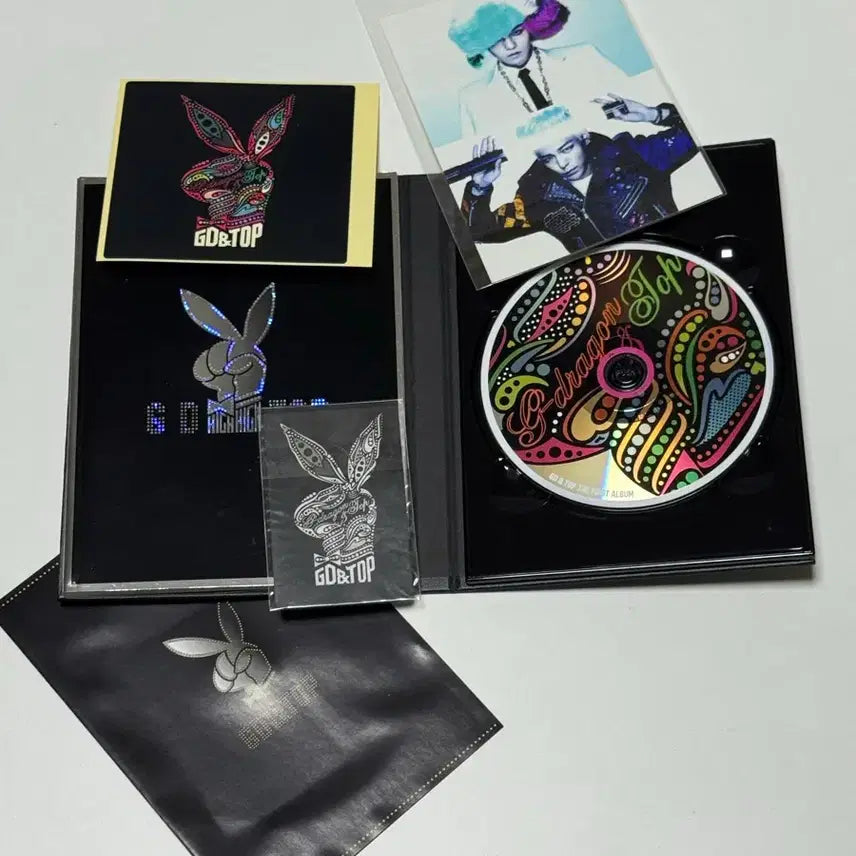 [SOLD OUT] 빅뱅 지디앤탑 1집 초판(블루), 카드 포함 앨범