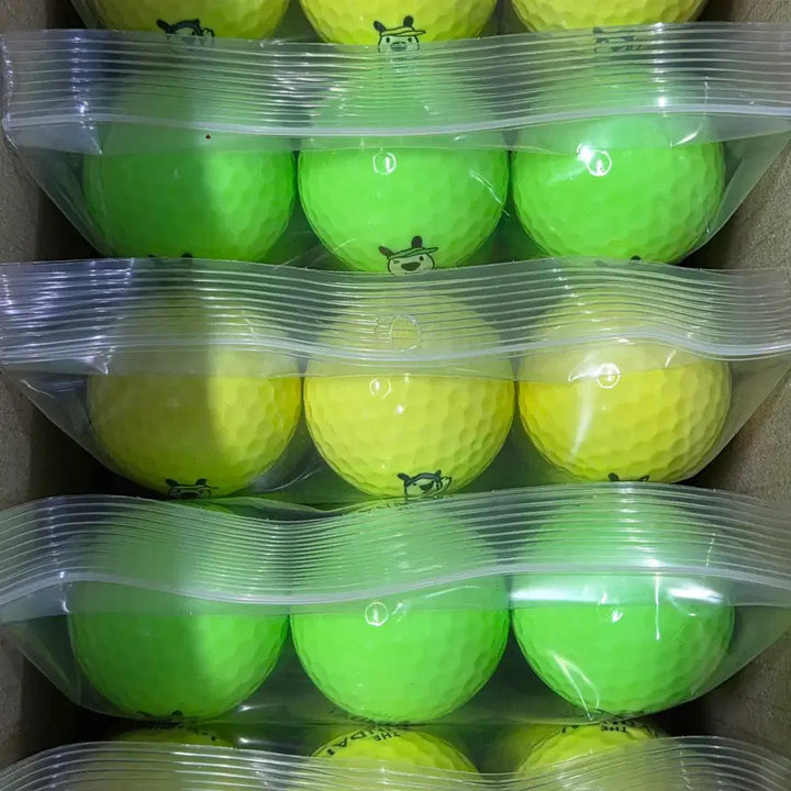 [BUNJANG] 3-Piece Colored Lost Golf Balls (30-Count) / 더 현대 A급 3피스 컬러 로스트볼 30구 중고골프공 -무료배송-