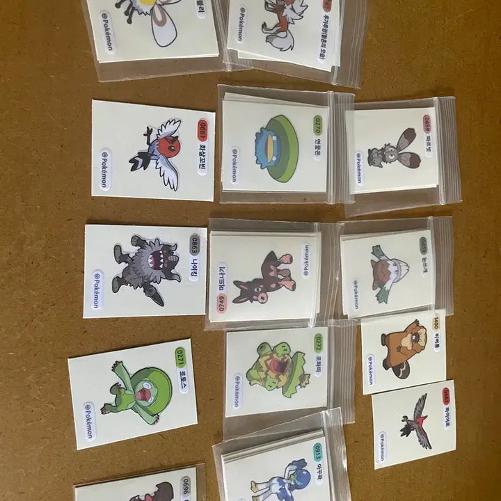 [BUNJANG] Pokemon Tteoboo Seal Series 3 Individual Sale / 띠부씰 시즌3 개별판매