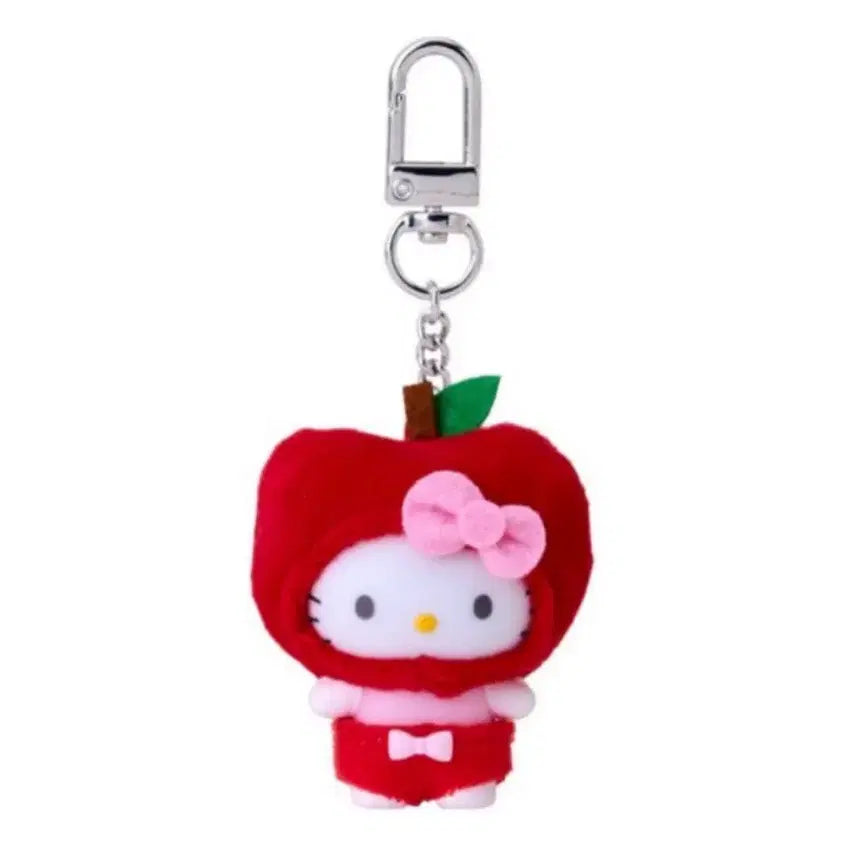 [BUNJANG] Sanrio Chibi Tamagotchi Fruit Set / (4종 일괄) 산리오 치비토모 과일 키티 마이멜로디 우사하나 폼폼푸린