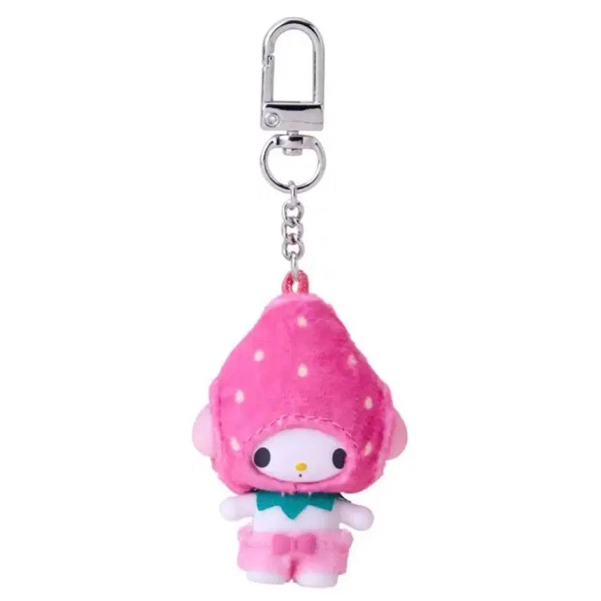 [BUNJANG] Sanrio Chibi Tamagotchi Fruit Set / (4종 일괄) 산리오 치비토모 과일 키티 마이멜로디 우사하나 폼폼푸린