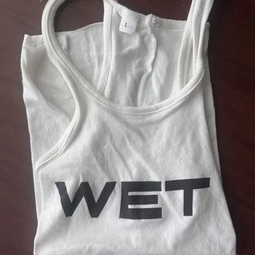[BUNJANG] Yeezy Wet Tank Top Bodysuit / 새상품)yeezy wet 탱크탑 나시 이지 칸예 머천 바디수트 이지