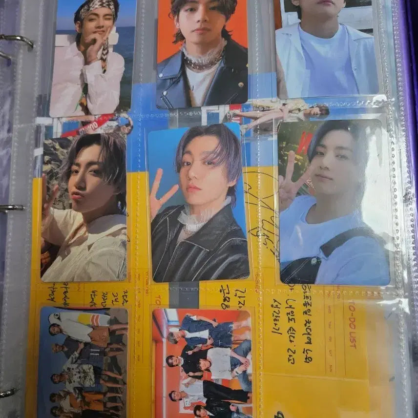 [BUNJANG] BTS Butter Jungkook V Photocard Bundle Set / 방탄소년단 버터 정국 뷔 드볼