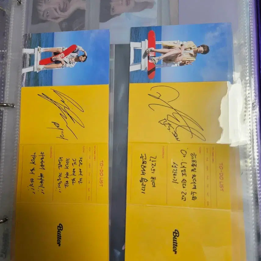 [BUNJANG] BTS Butter Jungkook V Photocard Bundle Set / 방탄소년단 버터 정국 뷔 드볼