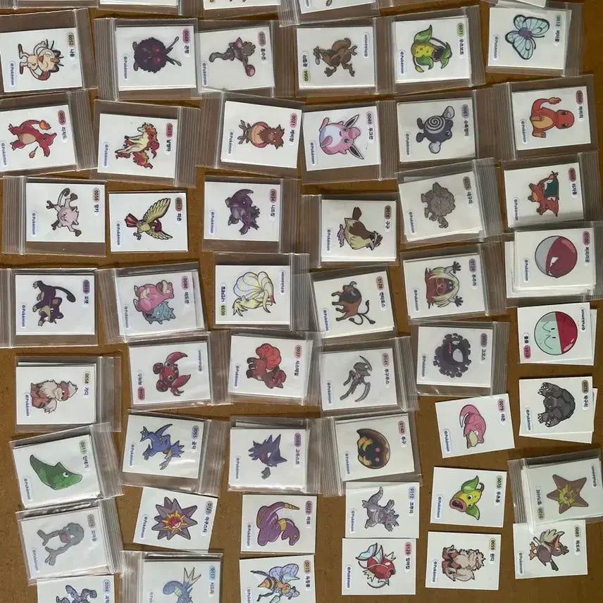 [BUNJANG] Pokemon Sticker Collection Season 2 Individual Sale / 포켓몬 띠부씰 시즌2 개별판매