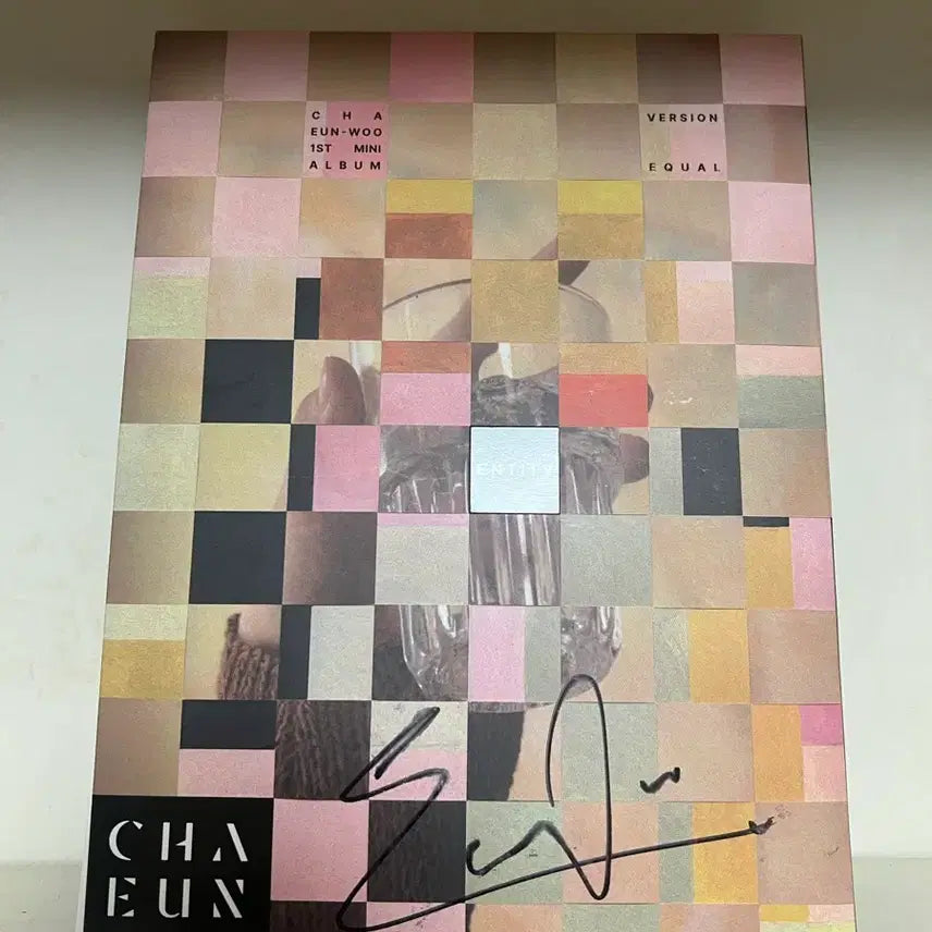 [BUNJANG] Cha Eun Woo Entity Signed Album (Equal Version) / 차은우 ENTITY 싸인 앨범
