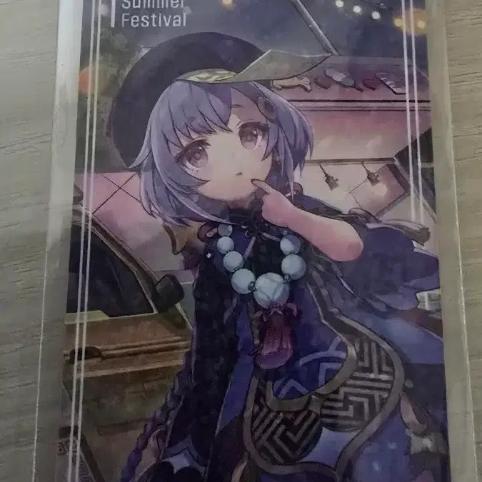 [BUNJANG] Genshin Impact Summer Festival 2022 Qiqi Photocard / 원신 22 여름축제 치치 포카