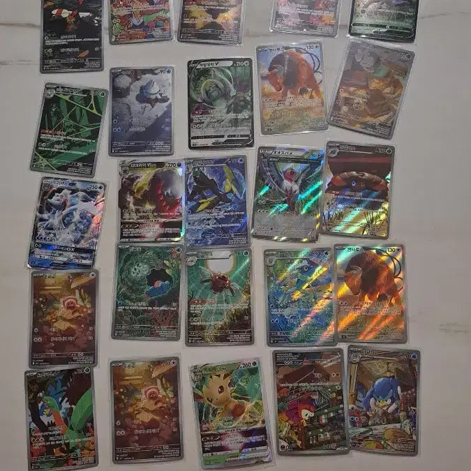 [BUNJANG] Pokemon Cards RR, AR Bundle Set (26 cards) / 포켓몬카드 rr,ar 일괄(26장)