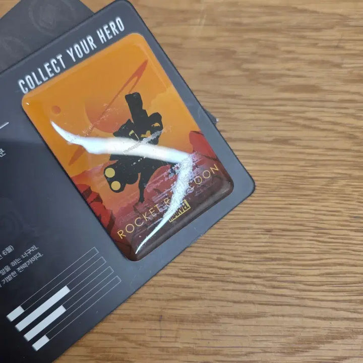 [BUNJANG] Marvel Mania Rocket Raccoon Magnet Collection Badge / 마블 매니아 자석 컬렉션 로켓 라쿤 영화 뱃지 아이언맨