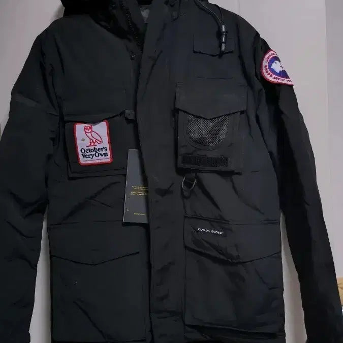 [BUNJANG] Canada Goose x OVO Black Down Jacket / 캐나다구스 x OVO 블랙 패딩