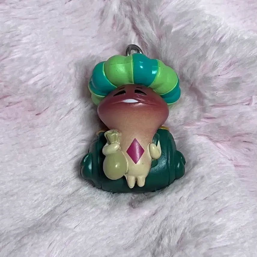 [BUNJANG] Nameko Keyring Ball Chain Charm / 나메코 키링 열쇠고리 볼체인