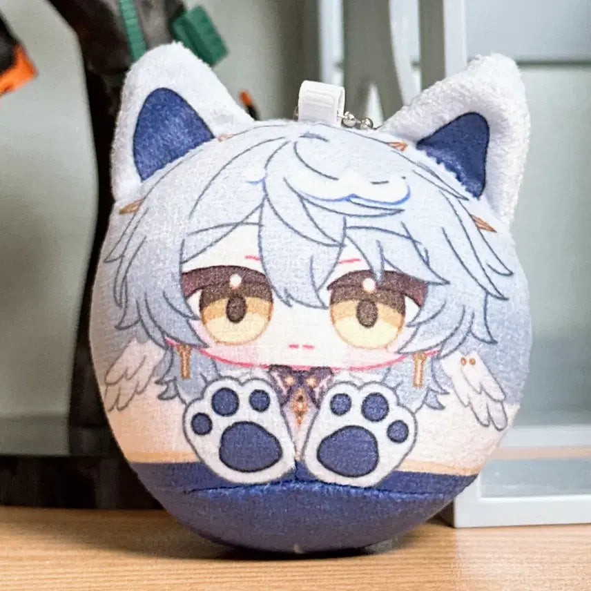 [BUNJANG] Genshin Impact Sunday Bobblehead Plush Kchmera / 붕괴 스타레일 선데이 경단 인형 키메라 통판 공차 타이니캣 은랑 홍대