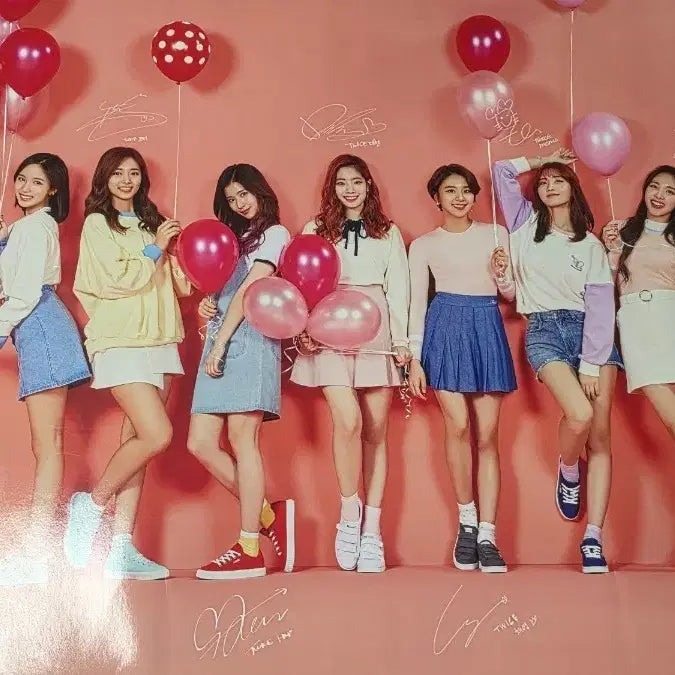 [BUNJANG] Twice Spris Double-Sided Poster / 트와이스 포스터 twice spris 양면 포스터