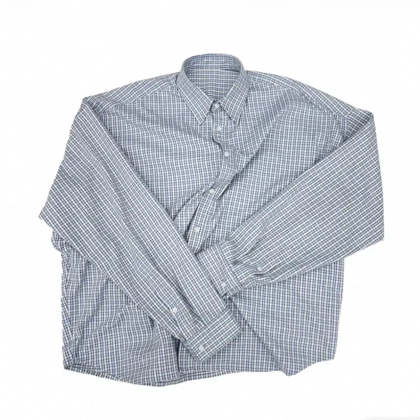 [BUNJANG] Nonnode Flexible String Shirt Sky Blue / 논노드 플렉시블 스트링 셔츠 스카이 블루