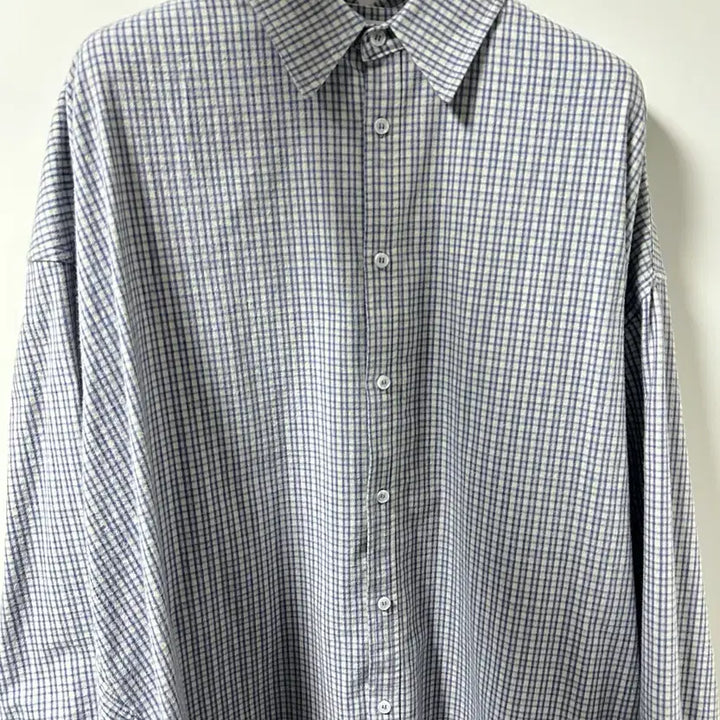 [BUNJANG] Nonnode Flexible String Shirt Sky Blue / 논노드 플렉시블 스트링 셔츠 스카이 블루